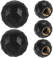 5pcs Tire Valve Caps Fit for Cars and Bicycles Dustproof Protection Lightweight and Easy to Install Enhance Vehicle Appearance and Maintain Tire Pressure
