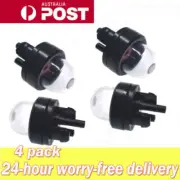 4*Petrol Snap In Primer Fuel Bulb Pump for Stihl Ryobi WALBRO HUSQVARNA chainsaw