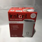 Instant Pot Milk Frother 4-in-1 Electric Milk Steamer 10oz White