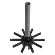 SX180DA Pool Filter Parts Lateral Assembly with Center Pipe for Pro Sand Filter Series S180T S210T Black