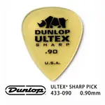 JIM DUNLOP ULTEX SHARP 433R 0.90MM PICK (三片、十片組)【敦煌樂器】