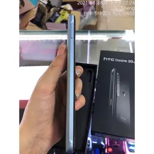 *免運 有發票 HTC Desire 20 Pro 6G/128G NCC認證 實體店 台中