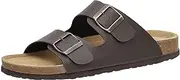 [CUSHIONAIRE] Men's Lane Cork footbed Sandal with +Comfort