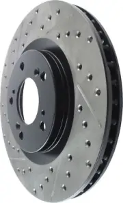 For 2000-2009 Honda S2000 StopTech Slotted Drilled Right Front RF Brake Rotor