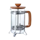 Hario Coffee Press Plunger - 4 Cup - Olive Wood