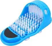 Simple Feet Cleaner,Evermarket Magic Foot Scrubber,Exfoliating Easy Cleaning Brush,Feet Washer Shower Spa Massager Slippers
