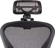 The Original Headrest for The Herman Miller Aeron Chair H3 Carbon | Colors and Mesh Match Classic Aeron Chair 2016 and Earlier Models