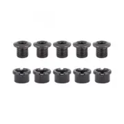 Origin8 Thruster 1x Road Chainring Bolt Set M8x7.5mm Bolt (x5) / M8x7mm Nut (x5)