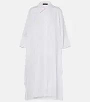 [Joseph] Joseph Dania cotton poplin shirt dress AU 12 white