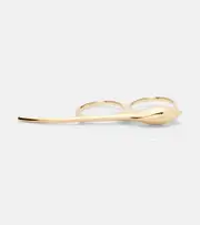 [Givenchy] Givenchy Maple Seed gold-plated ring L 1/2 gold