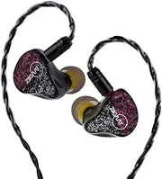 Linsoul ZiiGaat Odyssey In–Ear Monitor, 1DD+3BA Hybrid IEM Earphone, Wired Gaming Earbuds, Professional Sound Isolating Inner-ear Monitors with Detachable IEM Cable for Bass-lovers Musician Audiophile