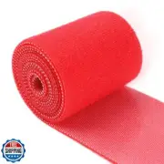 IFNOW Red Cable Ties - 32FT Reusable Hook and Loop Tape for Electrical Cable