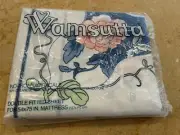 Vintage Wamsutta Ultracale Double Fitted Sheet Floral New In Original Pk