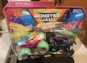 Monster Jam Truck SPARKLE SMASH vs MAX-D 1:64 Series 3 Nitro Neon 2023 ~NEW