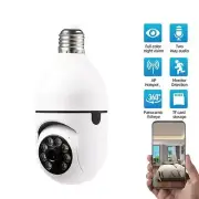 Light Bulb Surveillance Camera Home Remote Wifi High Definition 360 Rotating