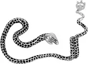 [Beavorty] Retro Style Exaggerated Snake Ear Clip Twined Ear Hook Jewelry Unique Fashion Accessory and Special Occasions