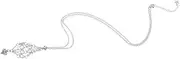 [SAFIGLE] Natural Crystal Heart Pendant Necklace with Cage Holder Elegant Stone Holder Chain for Custom Crystal and Bead Jewelry Birthdays and Special Occasions
