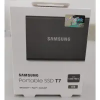 在飛比找蝦皮購物優惠-Samsung Portable SSD T7 1TB(灰)