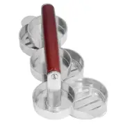 Mini Burger Press, Round Shape Hamburger Press Patty Maker for Picnic for Bar...