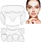 Yqkangzhu 16Pcs Face anti Wrinkle Patches, Forehead Eyes Silicone anti Wrinkl...