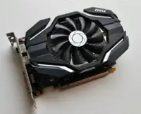 在飛比找Yahoo!奇摩拍賣優惠-MSI 微星GFORCE GTX 1050 2G OC 獨立