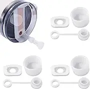 PROKITCHEN Spill Stopper for Stanley 40oz/30oz Quencher H2.0 Tumbler with Handle, 9pcs Silicone Spill Proof Stopper for Stanley Cup Accessories