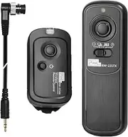 [PIXEL] Camera Wireless Remote Shutter Release RW-DC0 for Nikon Z8 Z9 D3 D4 D5 D6 D800 D850 D800E D810A D810 D700 D500 D300 D300s D200 F100 F90 F90X F6 F5 N90s D1X D2H with Nikon MC-30A MC-36A