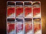 Lot of 7: Energizer 319 Silver Oxide Battery 1.55 Volt, New Sealed 3/2019