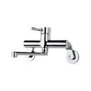 Quoss Chrome Reno Transformer Liberty II Bath Mixer With Breech Fittings