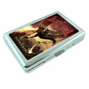 Dragons D39 Silver Metal Cigarette Case RFID Protection Wallet Fantasy