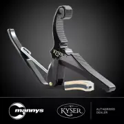 Kyser KG12B Quick Change Trigger Style Capo for 12 String Guitar