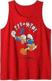 [Disney] Mickey And Friends Donald Angry Jump Tank Top