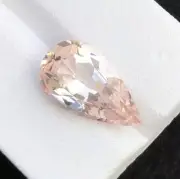 4.39 Cts Top Quality Beautiful Natural Babe Pink Color Morganite Clean Cut Stone
