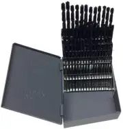 #1 - #60 HSS Jobber Drill Bit Set 60 Pieces (Wire Sizes)