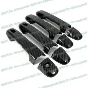 For 2019-2024 Subaru Ascent Carbon Fiber Side Smart Lock Door Handle Covers Trim (for: Subaru)