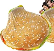 Food Blanket | Creative Warm Blankets for Winter | Giant Funny Realistic Food Throw Blankets, Novelty Soft Flannel Taco Blanket for Adult and