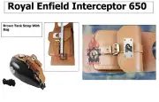 "Tank Strap Bag Fit For Royal Enfield Interceptor650"