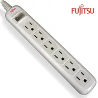 在飛比找神腦生活優惠-FUJITSU富士通 3孔六座單切 電源延長轉接線 PE6T