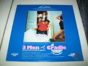 3 MEN AND A CRADLE Laserdisc LD BRAND NEW SEALED RARE SUBTITLED FRENCH COMEDY!