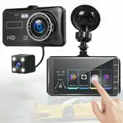 1080P Car Dash Camera Video DVR Recorder Front and Rear Night Vision Dual Cam