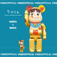 在飛比找蝦皮購物優惠-【VMEI】BE@RBRICK 電鍍奶妹 招財奶妹 電鍍金 