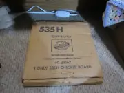 Ohio Art Chinese Checkers Metal Game Board with Marbles and Original Box