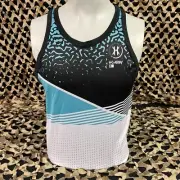 NEW HK Army Dri Fit Tank Top - Faded Blue - XX-Large