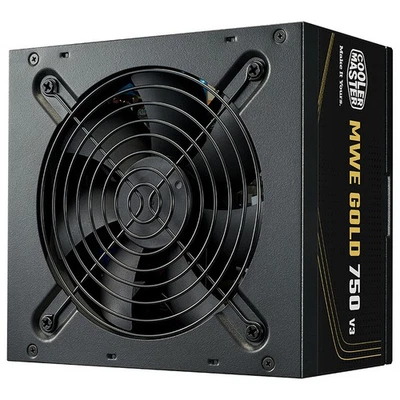 Cooler Master 750W MWE 80+ Gold ATX V3.1 Power Supply (MPE-7506-ACAG-BAU)