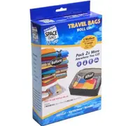 Space Bag Genuine Travel Roll Up Bags Medium & Large Pack
