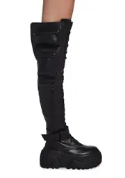 [Current Mood] Obsidian Thigh High Boots