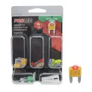 Mini Fuse LED Blown Fuse Indicator 16pc Kit