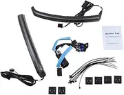 Custom Dynamics LED Saddlebag Lights for Indian Pursuit and Challenger - Smoke