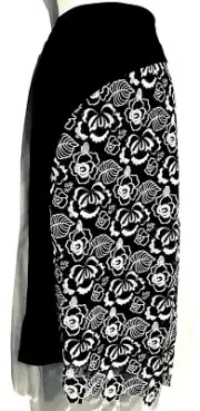 plus sz S 16 TS TAKING SHAPE Chateau Lace Skirt Straight Pencil Stretch NWT