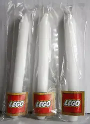 1X RARE VINTAGE 90'S LEGO CANDLE & MINI CATALOG GREECE GREEK NEW SEALED !